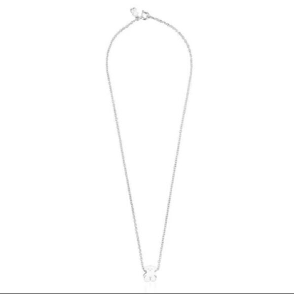 NWT TOUS Sweet Dolls Bear Sterling Silver Choker Necklace​​​​​ - Picture 2 of 10